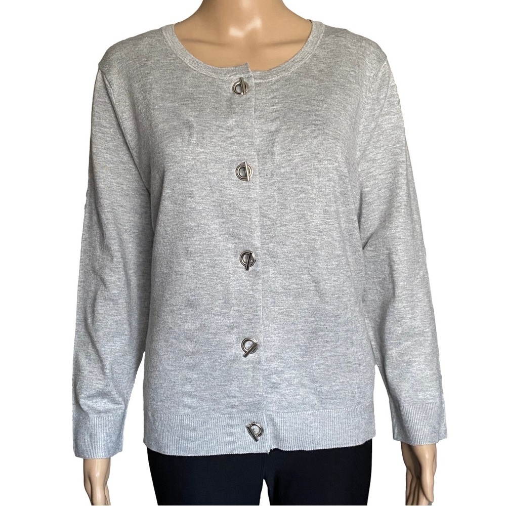 Women’s Philosophy Metal Toggle Knit Cardigan Size M/L - Picture 1 of 6